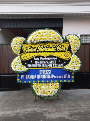 Papan Bunga Duka di Bumijo