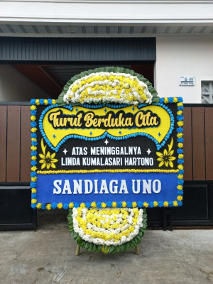 Papan Bunga Duka di Bumijo