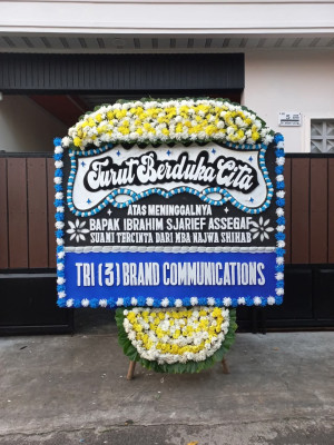 Papan Bunga Duka di Bumijo
